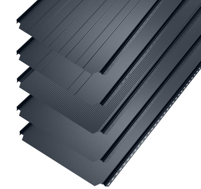 Įvairūs spalvų, dangos ir apdailos variantai