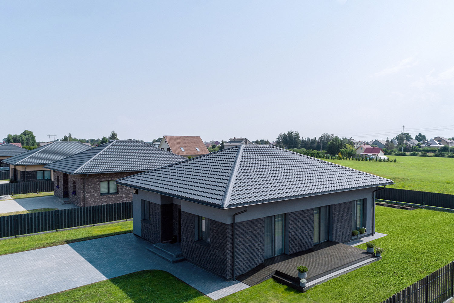 Moderno Modulinės plieno čerpės